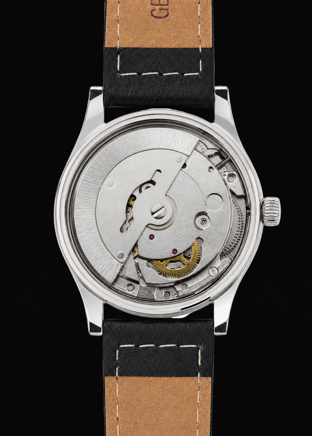 Aeschbach WW2 Pattern Germany Luftwaffe / Reichsluftfahrtministerium (RLM) Pilots Watch with Sapphire Box Crystal and 21 Jewel Automatic Mechanical Movement