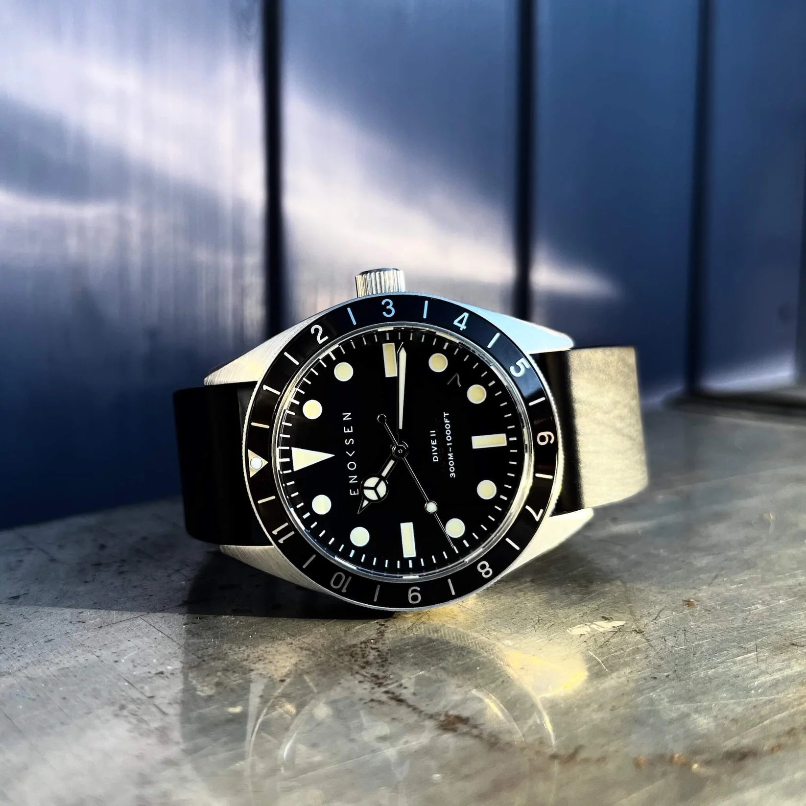 Limited Edition: Enoksen Automatic Dive Watch - Black Dial Edition ◇ 39mm