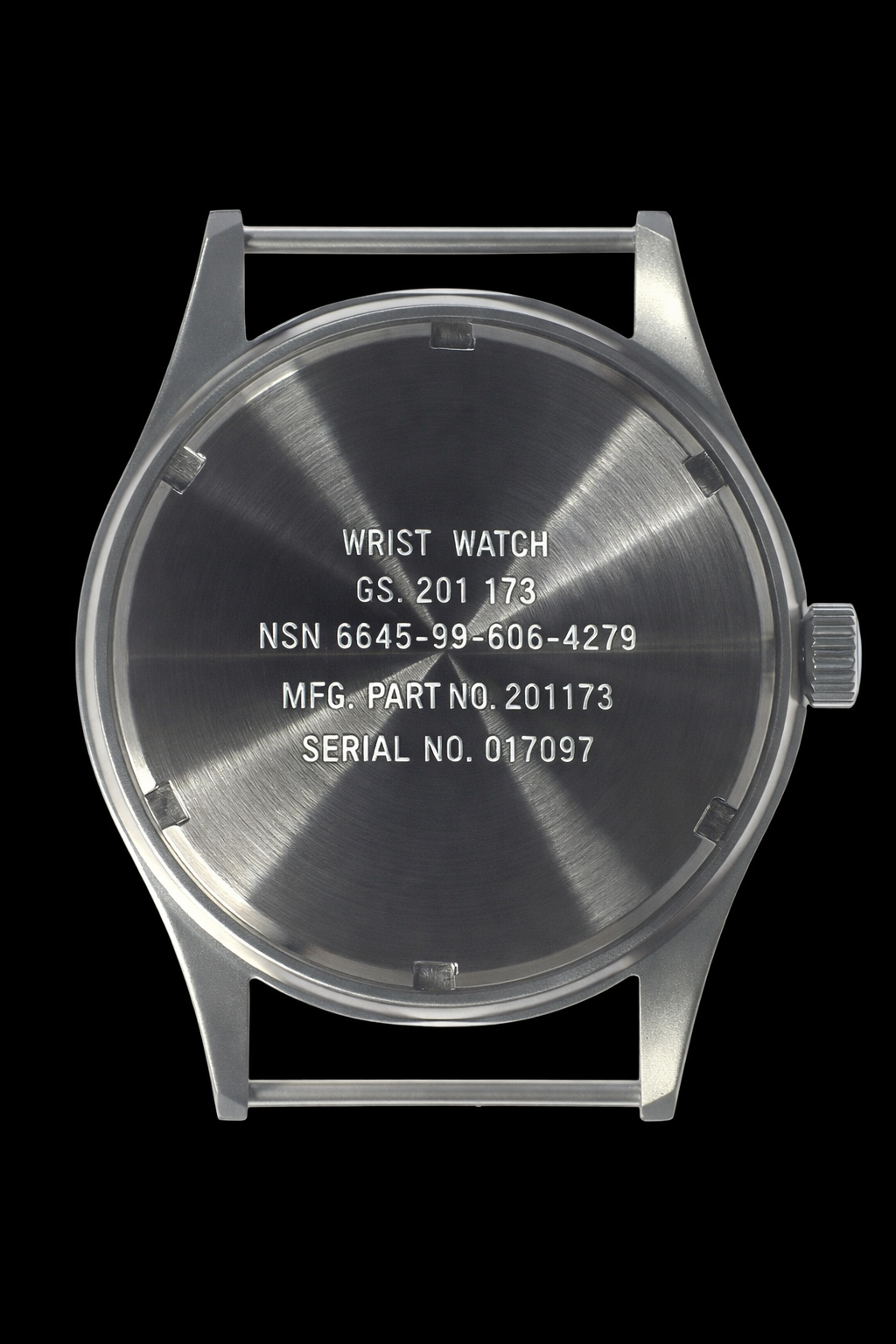 GG-W-113 U.S 1960s Pattern Handwound Military Watch with Plexiglass Crystal and Mechanical Movement