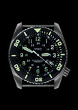 MWC "Depthmaster" 100atm / 3,280ft / 1000m Water Resistant Military Divers Watch in Stainless Steel Case with Helium Valve (Quartz)