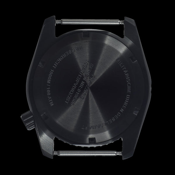 MWC "Depthmaster" 100atm / 3,280ft / 1000m Water Resistant Military Divers Watch in PVD Stainless Steel Case with Helium Valve (Quartz)