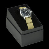 A-11 1940s WWII Pattern Military Watch, 100m/330ft Water Resistant With Shatter and Scratch Resistant Box Sapphire Crystal (Automatic)