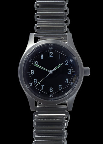 A-11 1940s WWII Pattern Military Watch With Shatter and Scratch Resistant Box Sapphire Crystal (Automatic)