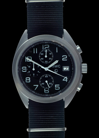 Limited Edition MWC 100m Water Resistant Stainless Steel Swiss Airline Pilots Chronograph