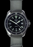 Latest MWC 2024 Pattern Quartz Military Divers Watch with Sapphire Crystal and 10 Year Battery Life - NATO STOCK NUMBER NSN 6645-99-157-3496