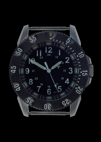 MWC P656 Titanium Tactical Series Watch with GTLS Tritium and Ten Year Battery Life (Non Date Version) - Ex Display watch from a trade show in Italy - Half Price to Clear