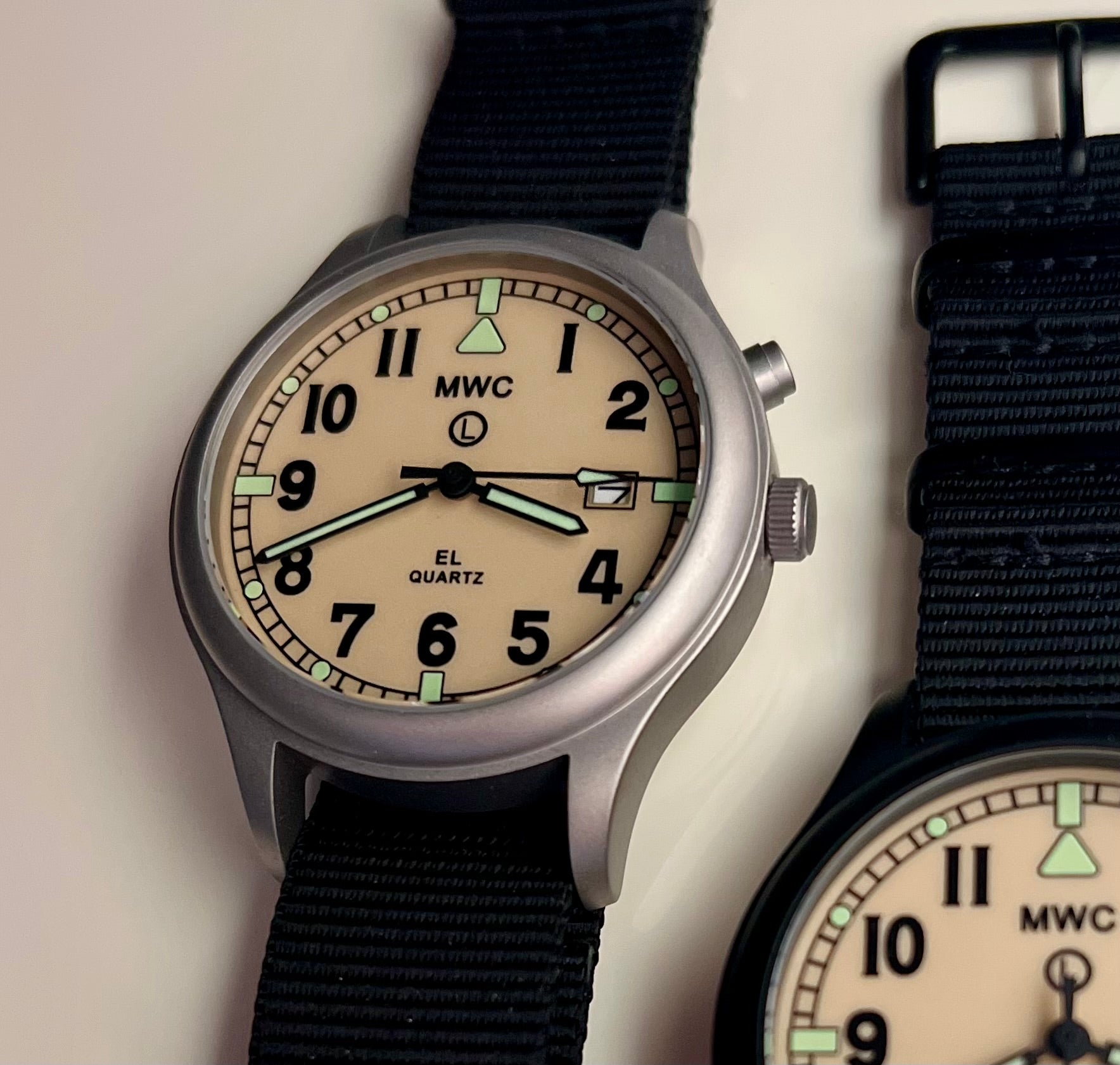 MWC G10EL General Service Watch with Electroluminescent (EL) Backlit Dial