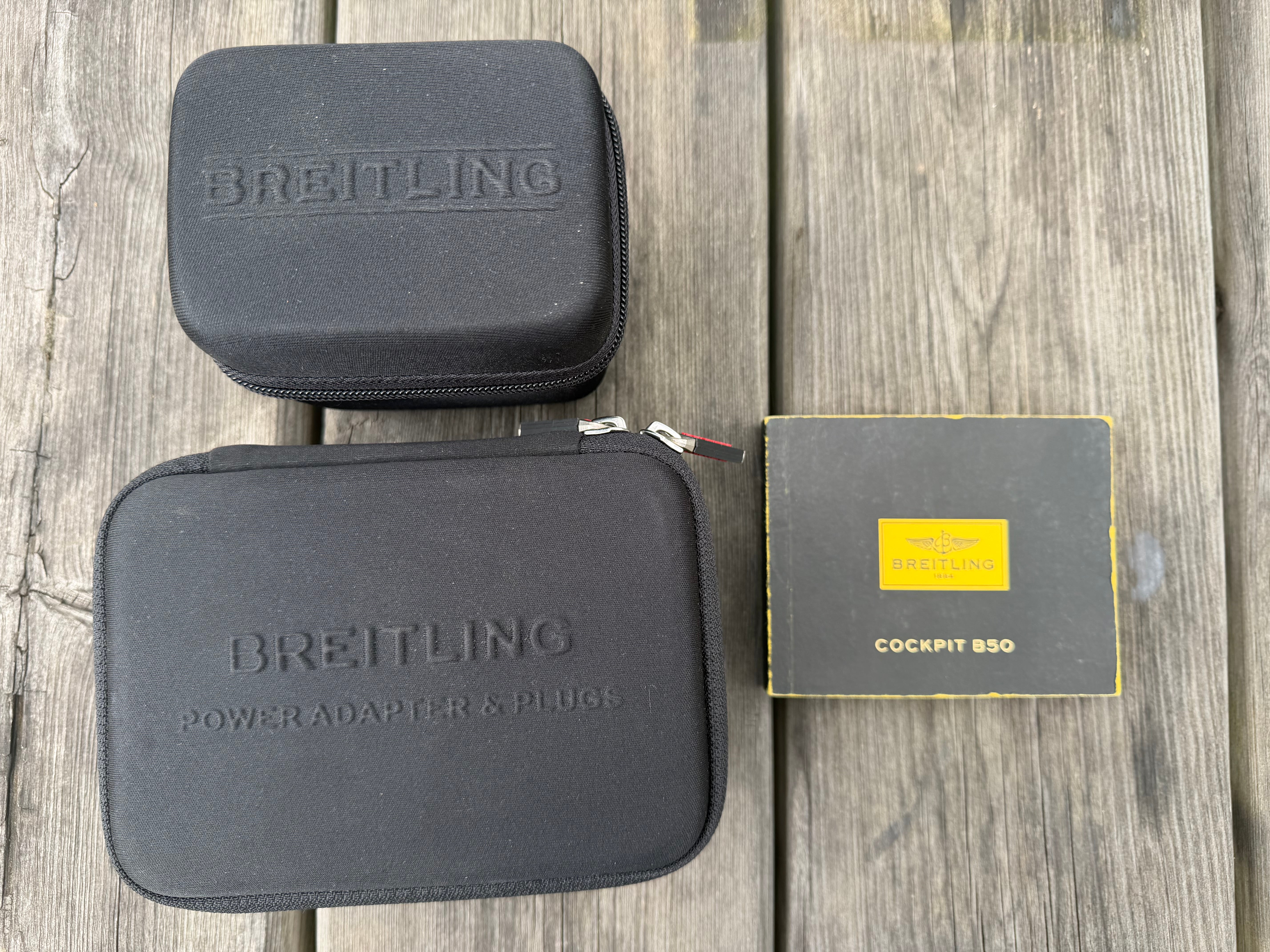 Breitling Cockpit B50 Pilots Watch - Excellent Condition (Serial No: 1807244)