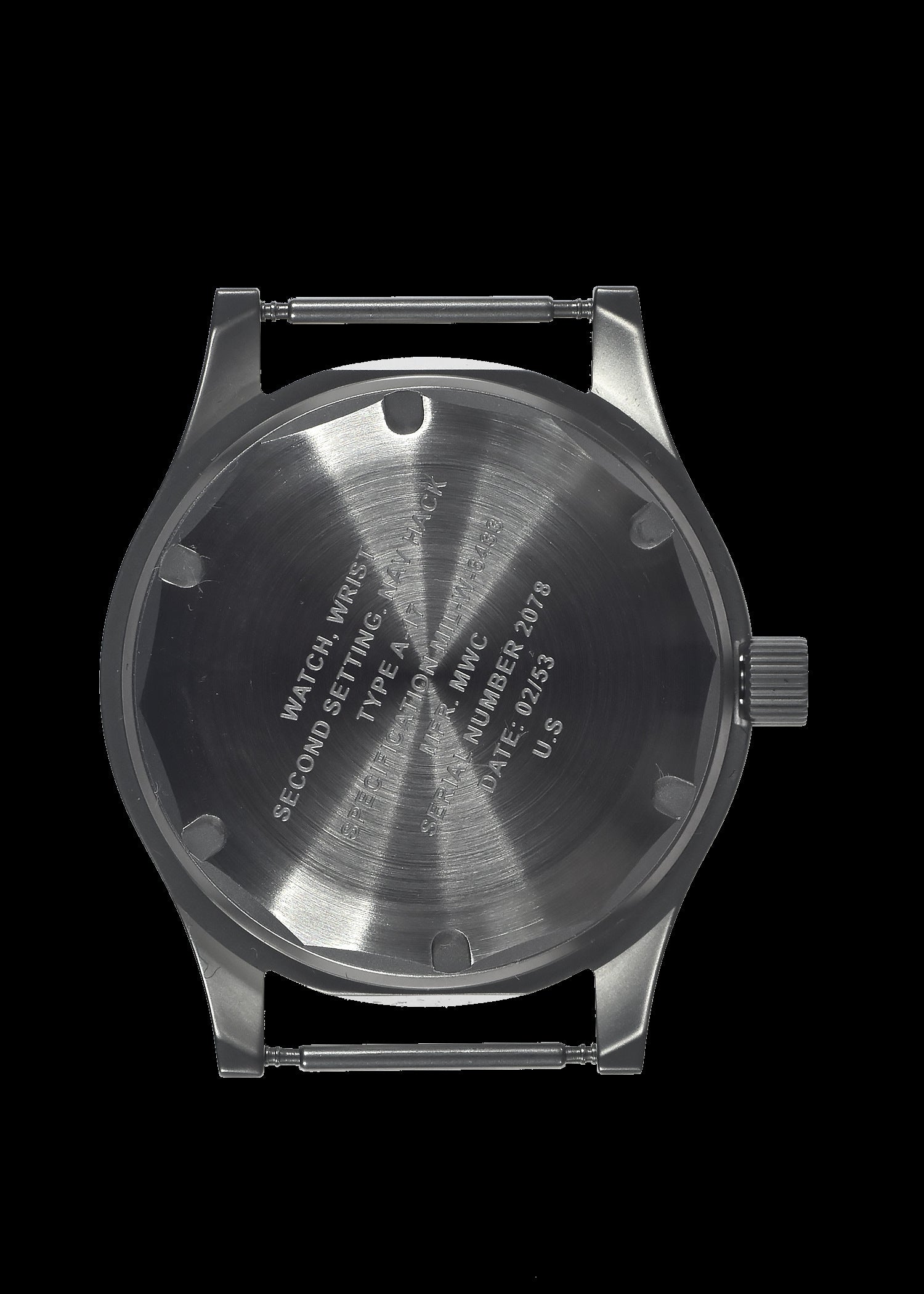 A-17 U.S 1950s Korean War Pattern Automatic 100m Water Resistant Military Watch with Shatter and Scratch Resistant Box Sapphire Crystal