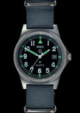 MWC G10LM Stainless Steel Military Watch – Admiralty Grey NATO Strap (Contract Model with Broad Arrow / Pheon)