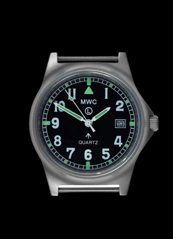 MWC G10LM Stainless Steel Military Watch – Admiralty Grey NATO Strap (Contract Model with Broad Arrow / Pheon)