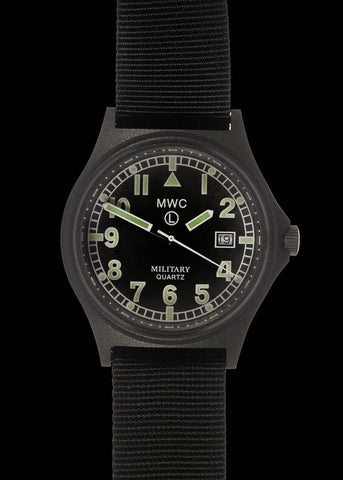 MWC G10 LM - UK NATO Pattern Stainless Steel Military Watch With Date Window - Limited Edition Contract Watch