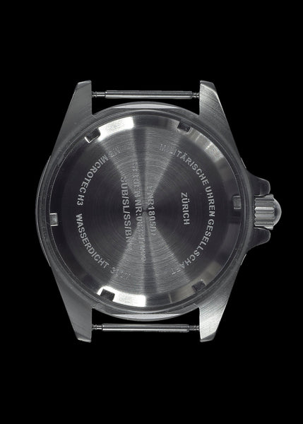 MWC 300m Stainless Steel Quartz Military Divers Watch with Tritium GTLS and 10 Year Battery Life