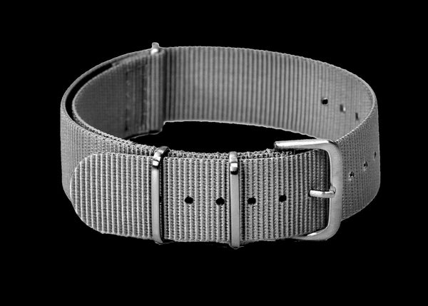 22mm Grey NATO Military Watch Strap