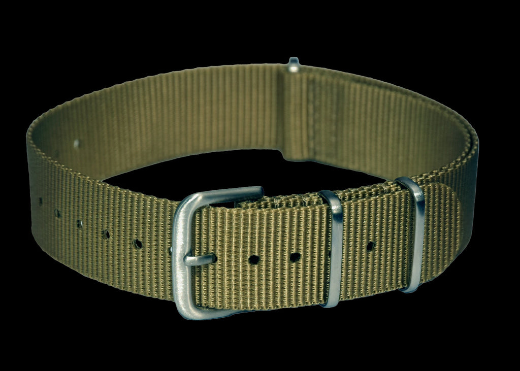 20mm "Desert Khaki Pattern" NATO Military Watch Strap