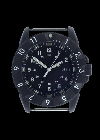 MWC P656 2025 Model PVD Tactical Series Watch with GTLS Tritium, Sapphire Crystal and a 24 Jewel Automatic Movement