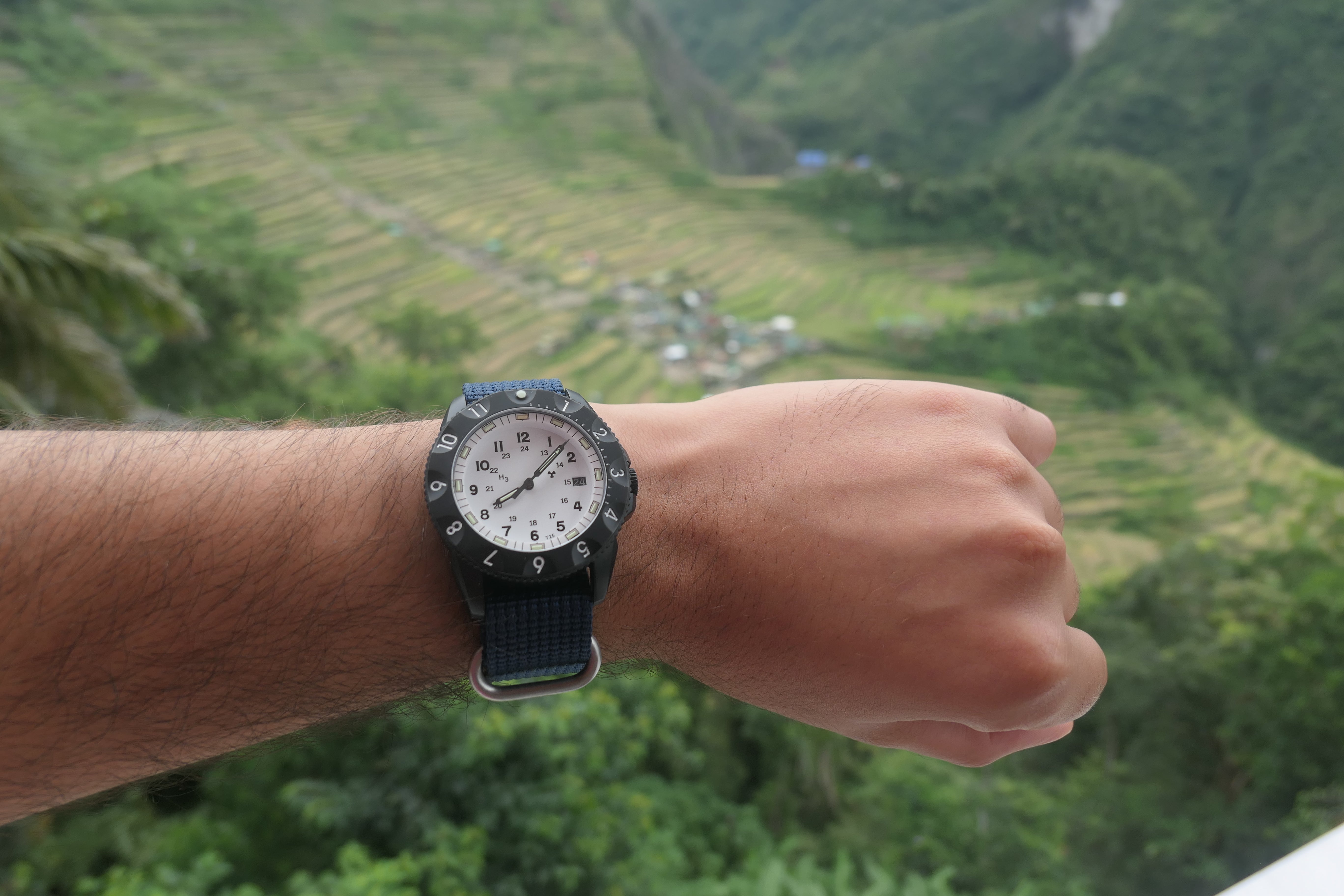MWC P656 300m Water Resistant  PVD Tactical Series Watch with GTLS Tritium, Sapphire Crystal and a 24 Jewel Automatic Movement