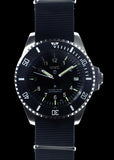 MWC 24 Jewel 300m Automatic Military Divers Watch with Tritium GTLS Illumination, Sapphire Crystal and Ceramic Bezel