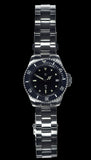 MWC 21 Jewel 300m Water Resistant Automatic Military Divers watch on Steel Bracelet with Sapphire Crystal and Ceramic Bezel