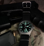 MWC Titanium Military Watch, 300m Water Resistant, Sapphire Crystal and 10 Year Battery Life - NATO NSN Number: 6645-99-847-7565