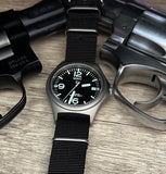 MWC Titanium Military Watch, 300m Water Resistant, Sapphire Crystal and 10 Year Battery Life - NATO NSN Number: 6645-99-847-7565