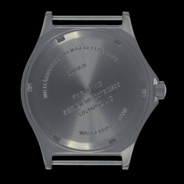 MWC Titanium General Service Watch, 300m Water Resistant, 10 Year Battery Life, Luminova, Sapphire Crystal and 12 Dial Format (Date Version)