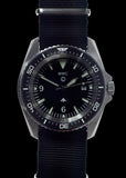 MWC Heavy Duty 300m Military Divers Watch in Stainless Steel Case (Quartz) with Sapphire Crystal and Ceramic Bezel