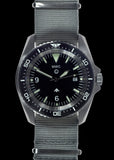 MWC Heavy Duty 300m Military Divers Watch in Stainless Steel Case (Quartz) with Sapphire Crystal and Ceramic Bezel