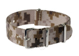 18mm US ACU Digital Camo Desert NATO Military Watch Strap