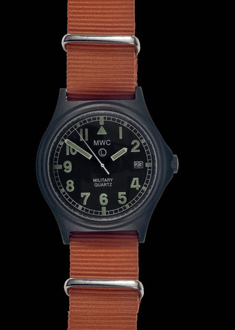 Replica MIL-W-46374C 1980s U.S pattern Military Watch  in Olive Drab on a Nylon Webbing Strap
