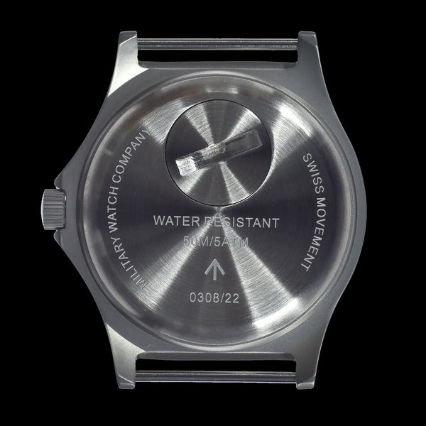 MWC G10 - Remake of 1982 to 1999 Series Watch in Stainless Steel with Plexiglass Acrylic Crystal and Battery Hatch