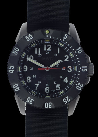 MWC P656 PVD Titanium Tactical Series Watch with GTLS Tritium and Ten Year Battery Life (Date Version)
