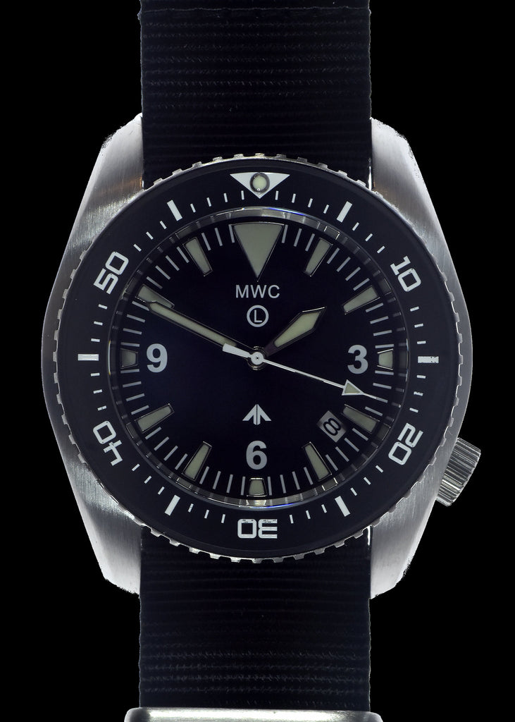 MWC 500m (1640ft) Water Resistant Stainless Steel Automatic Divers Watch With Sapphire Crystal, Ceramic Bezel and Helium Valve